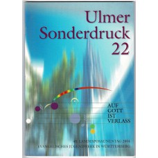 Ulmer Sonderdruck  22, Auf Gott ist verlass, antiquarisch