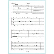 Choral, Benedictus & Alleluja - Posaunen 1-3 