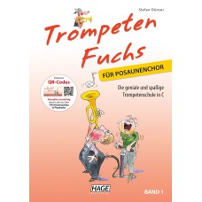 Trompeten Fuchs Band 1 in C für Posaunenchor (+QR-Codes)